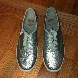 New Kate Spade glitter Keds.